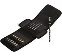 Wera 18 Piece 1/4" Hex Shank Wood Drill and Screwdriver Bit Set