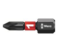 Wera 851/1 PH Impaktor Phillips Screwdriver Bits PH1 25mm Pack of 10