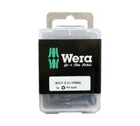 Wera 851/1 Z Phillips Screwdriver Bits 1/4" Hexagon Drive (PH 3, Pack of 10)