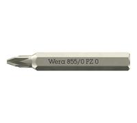 Wera 855/0 4mm Hex Drive Micro Pozi Screwdriver Bits PZ0 30mm Pack of 1