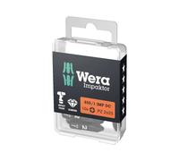Wera 855/1 Impaktor Pozidriv Screwdriver Bits for Impact Driver 1/4" Shank (PZ …