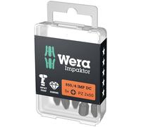 Wera Impaktor Diamond Coated Impact Driver Rated Screwdriver Bits PZ,PH,TX,HX