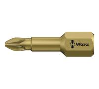 Wera 855/1 TH Pozidriv Torsion PZ 1 Extra Hard Insert Bit 25 mm Pack 10 WER056910
