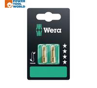 Wera 855/1 TH SB Pozi PZ2 x 25mm Extra Hard Torsion Screwdriver Bits Carded x...