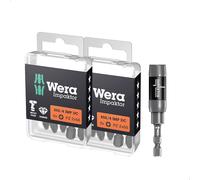 Wera 855/4 11 Piece Impaktor Pozi Screwdriver Bit Set