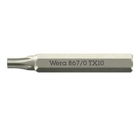 Wera 867/0 Micro bits for TORX® Socket Screws, TX 10 x 30 mm