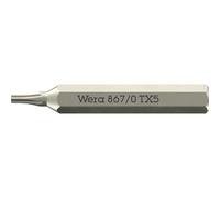 Wera 05058130001 867/0 Micro bits for TORX socket screws, TX 5 x 30 mm