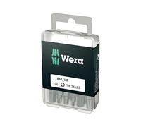 Wera 867/1 Z Torx Screwdriver Bits 1/4" Hexagon Drive (T25/TX25, Pack of 10)