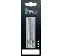 Wera 867/4 Z 3 Piece Torx Screwdriver Bits, Choose from T10, T15, T20, T25, T30