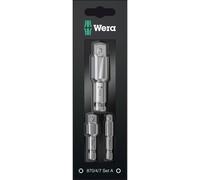 Wera 870/4/7 Set A SB, 3PC Hex - SQ Adaptor Set - 05073200001