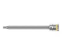 Wera 8740 A 1/4" Zyklop Bit Socket, HF Hex-Plus 4,0 x 100 mm - 05003334001