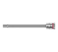 Wera 8740 A 1/4" Zyklop Bit Socket, HF Hex-Plus 6,0 x 100 mm - 05003338001