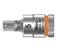 Wera 8740 A HF Zyklop Bit Socket - Holding Function 1/4" 5 x 28mm 05003335001