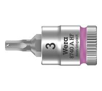 Wera 8740 A HF Zyklop Bit Socket - Holding Function 1/4" 3 x 28mm 05003332001