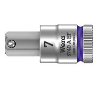 Wera 8740 A HF Zyklop Bit Socket - Holding Function 1/4" 7 x 28mm