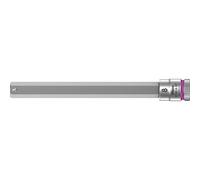 Wera 8740 A HF Zyklop 1/4" Drive Long Hexagon Socket Bit Metric 1/4" 8mm