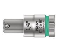Wera 05003388001 8740 A HF Zyklop bit socket with holding function, 1/4" drive, 1/4" x 28 mm