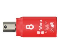 Wera 8740 A VDE HF Zyklop Bit Socket, 1/4" Drive, 8 mm - 05005904001
