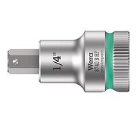 Wera 8740 B 3/8" Zyklop Bit Socket, HF Hex-Plus 1/4" x 35 mm - 05003089001