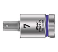 Wera 8740 B 3/8" Zyklop Bit Socket, HF Hex-Plus 7,0 x 38,5 mm - 05003037001