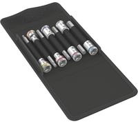 Wera 8740 B HF 1 Zyklop in-Hex-Plus Holding Function bit Socket Set, 3/8" Drive