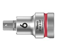 Wera 8740 B HF Zyklop 3/8" Drive Hexagon Socket Bit Metric