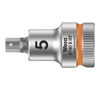 Wera 8740 B HF Zyklop 3/8" Drive Hexagon Socket Bit Metric 3/8" 5mm