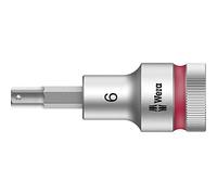 Wera 8740 C 1/2" Zyklop Bit Socket, HF Hex-Plus 6,0 x 60 mm - 05003822001