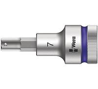 Wera 8740 C 1/2" Zyklop Bit Socket, HF Hex-Plus 7,0 x 60 mm - 05003823001