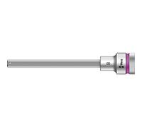 Wera 8740 C 1/2" Zyklop Bit Socket, HF Hex-Plus 8,0 x 140 mm - 05003844001