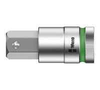 Wera 8740 C 1/2" Zyklop Bit Socket, HF Hex-Plus 17,0 x 60 mm - 05003828001