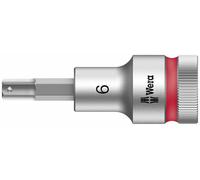 Wera 8740C 1/2" Sq Hold Function Hex Allen Socket Bits, Choose from 6mm - 19mm