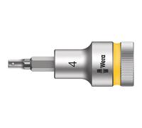 Wera 8740 C 1/2" Zyklop Bit Socket, HF Hex-Plus 4,0 x 60 mm - 05003820001