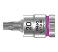 Wera 8767 A HF Zyklop 1/4" Drive Torx Socket Bit 1/4" T20