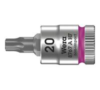 Wera 8767 A HF Zyklop 1/4" Drive Torx Socket Bit 1/4" T20