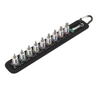 Wera 8767 A HF Zyklop 9 Piece 1/4" Drive TORX® Bit Socket Set