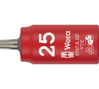 Wera 8767 A VDE HF TORX® Zyklop 1/4" Drive Insulated Socket with Retain Function TX 25 x 36 mm
