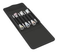 Wera 003185 B TORX® HF 1 Zyklop 3/8" Drive 6 Piece Long Torx Bit Socket Set