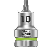 Wera 8767 B HF TORX® Zyklop holding function bit socket, 3/8" drive, TX 10x35mm, 05003059001