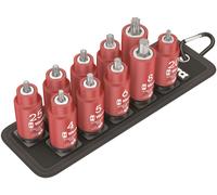 Wera 8767 B VDE HF Belt 1 Zyklop TORX Socket Set 3/8" Drive 05004930001