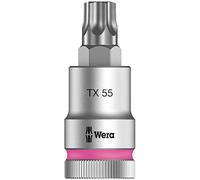 Wera 8767 C HF TORX® Zyklop holding function bit socket, 1/2" drive, TX 55x60mm, 05003837001