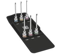 Wera 05004211001 2 Zyklop Bit Socket 8767 C Torx with Holding Function - Silver