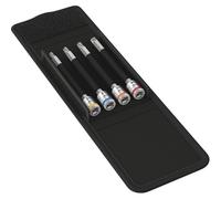 Wera 8767A HF Zyklop 1/4'' Drive TORX® Bit Sockets 100mm (4 Piece Set)
