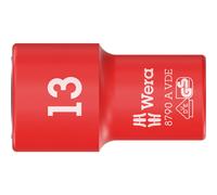 Wera 05005939001 8790 A VDE Zyklop Socket insulated With 1/4" Driv...