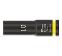 Wera 8790 B Impaktor 3/8" Drive Deep Hexagon Impact Socket 3/8" 10mm