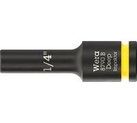 Wera 05005564001 8790 B Impaktor Deep Socket with 3/8" drive, 1/4" x 63 mm