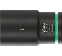 Wera 8790 B Impaktor Deep Socket with 3/8" Drive, 1" x 63 mm