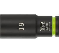 Wera 8790 B Impaktor Deep Sockets 3/8" Drive 18 x 63mm