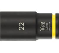 Wera 8790 B Impaktor Deep Socket with 3/8" Drive, 22 mm 05005562001