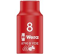 Wera 8790B Zyklop VDE 3/8" Drive Socket 3/8" 8mm